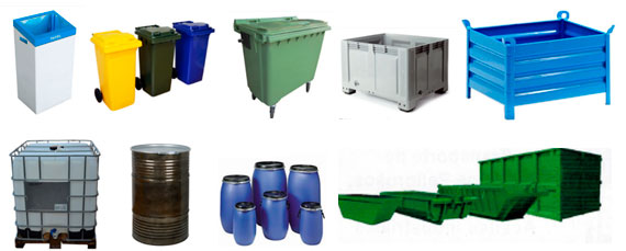 Contenedores y cubas para residuos